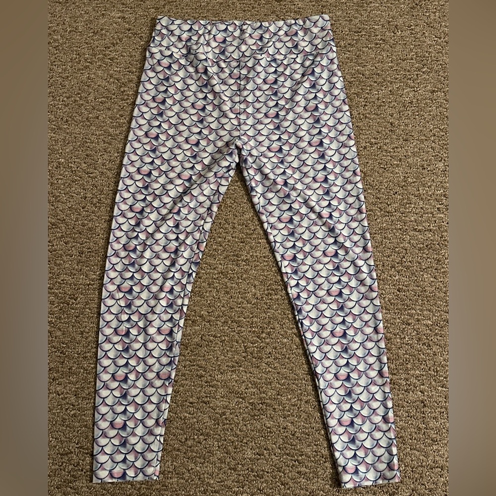LulaRoe Mermaid Leggings